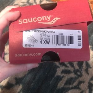 Baby Girl Saucony